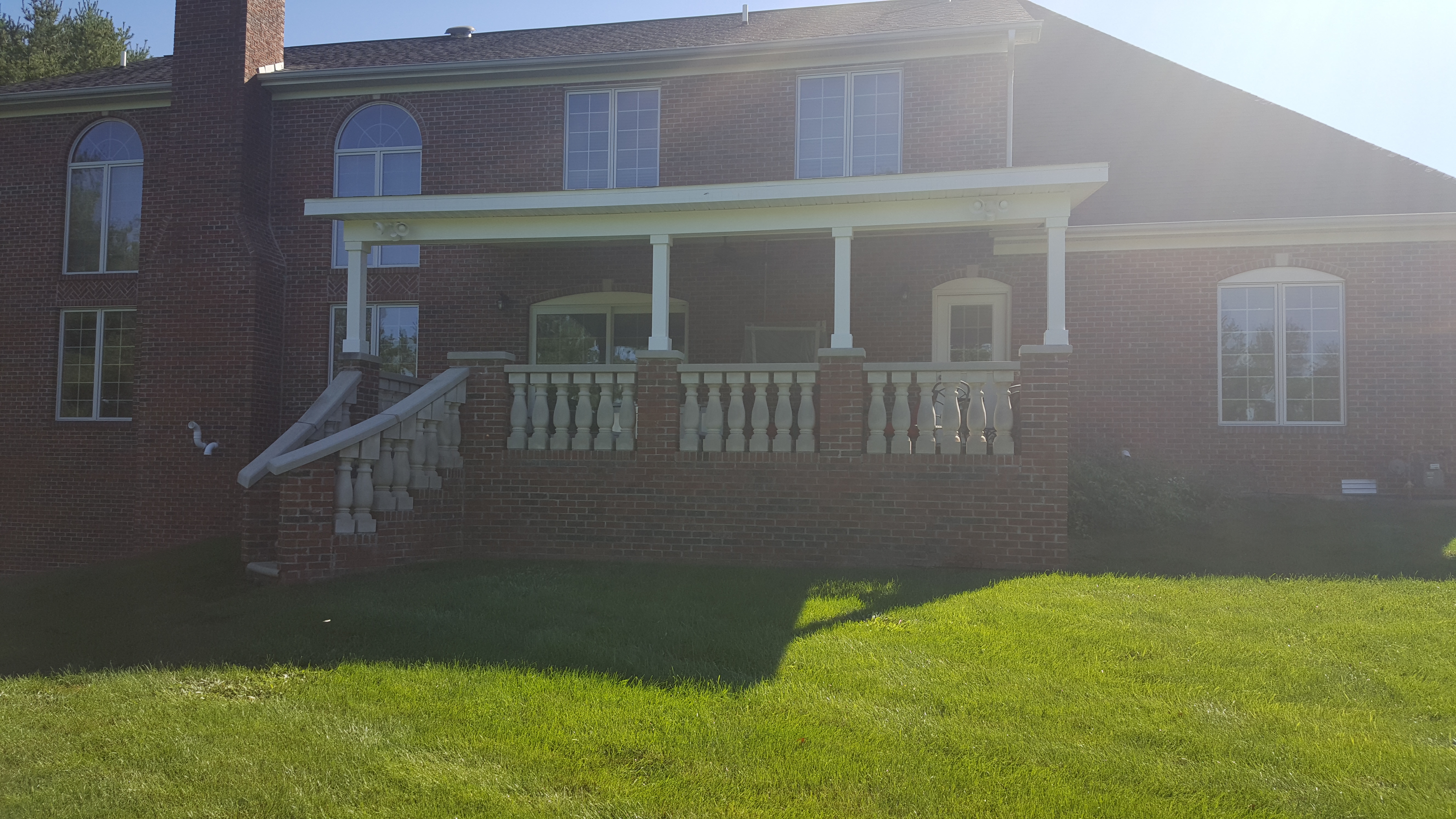 Winston porch roof