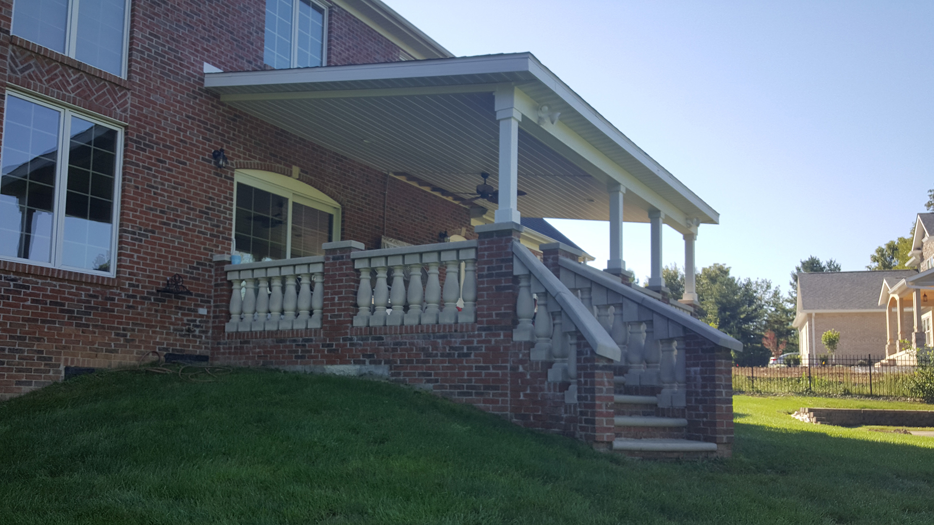 Winston porch columns