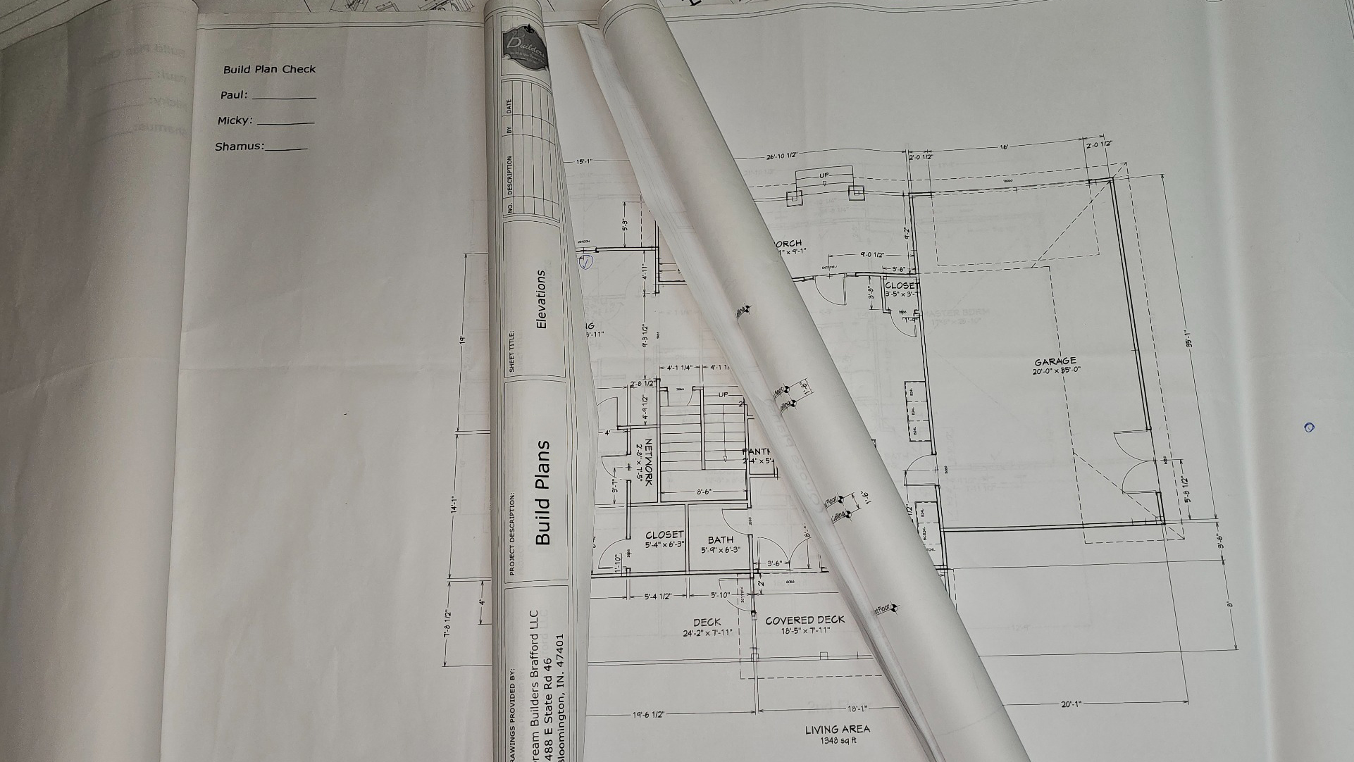 Dream Builders custom home design and drafting