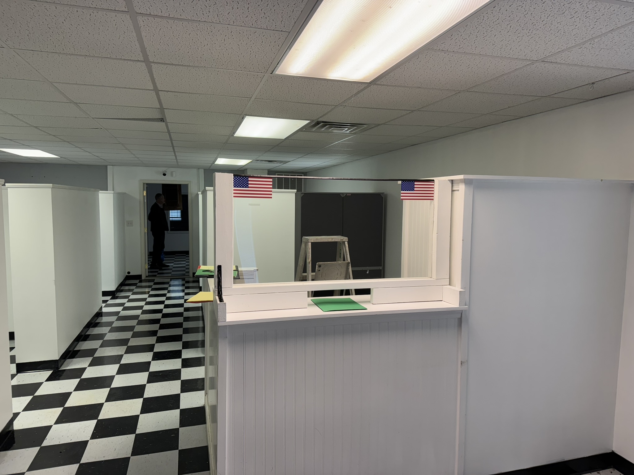 Original commercial interior at The Sip before remodeling